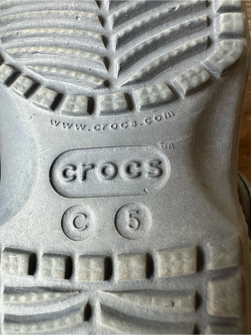 Navy Blue CROCS clogs - size 5 Toddler